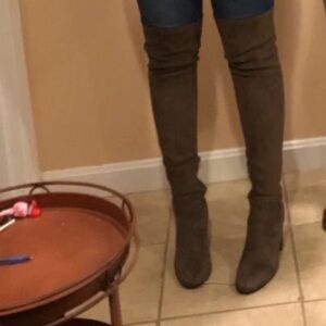 Guess Women's Heeled Boots in Taupe